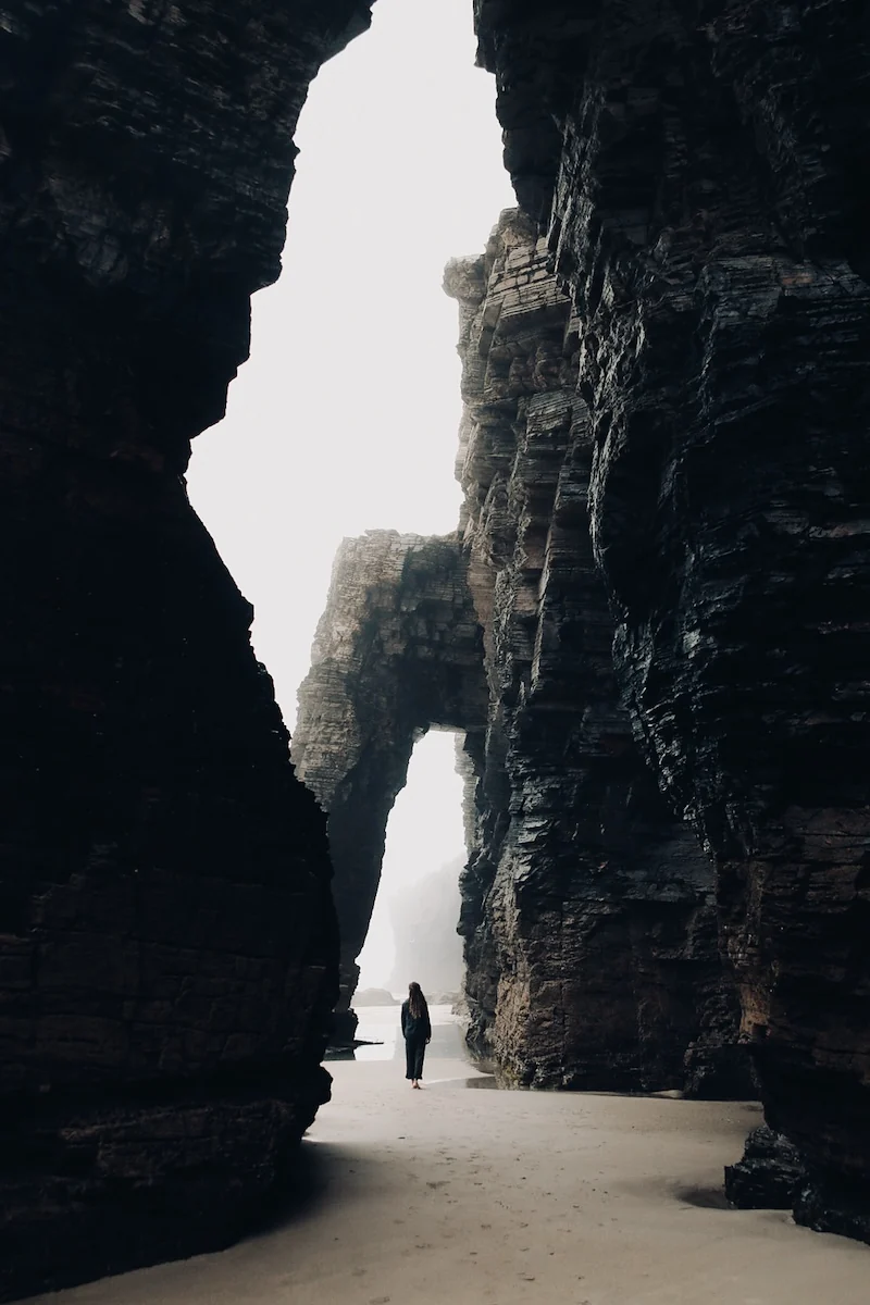 Playa de las Catedrales en Galicia