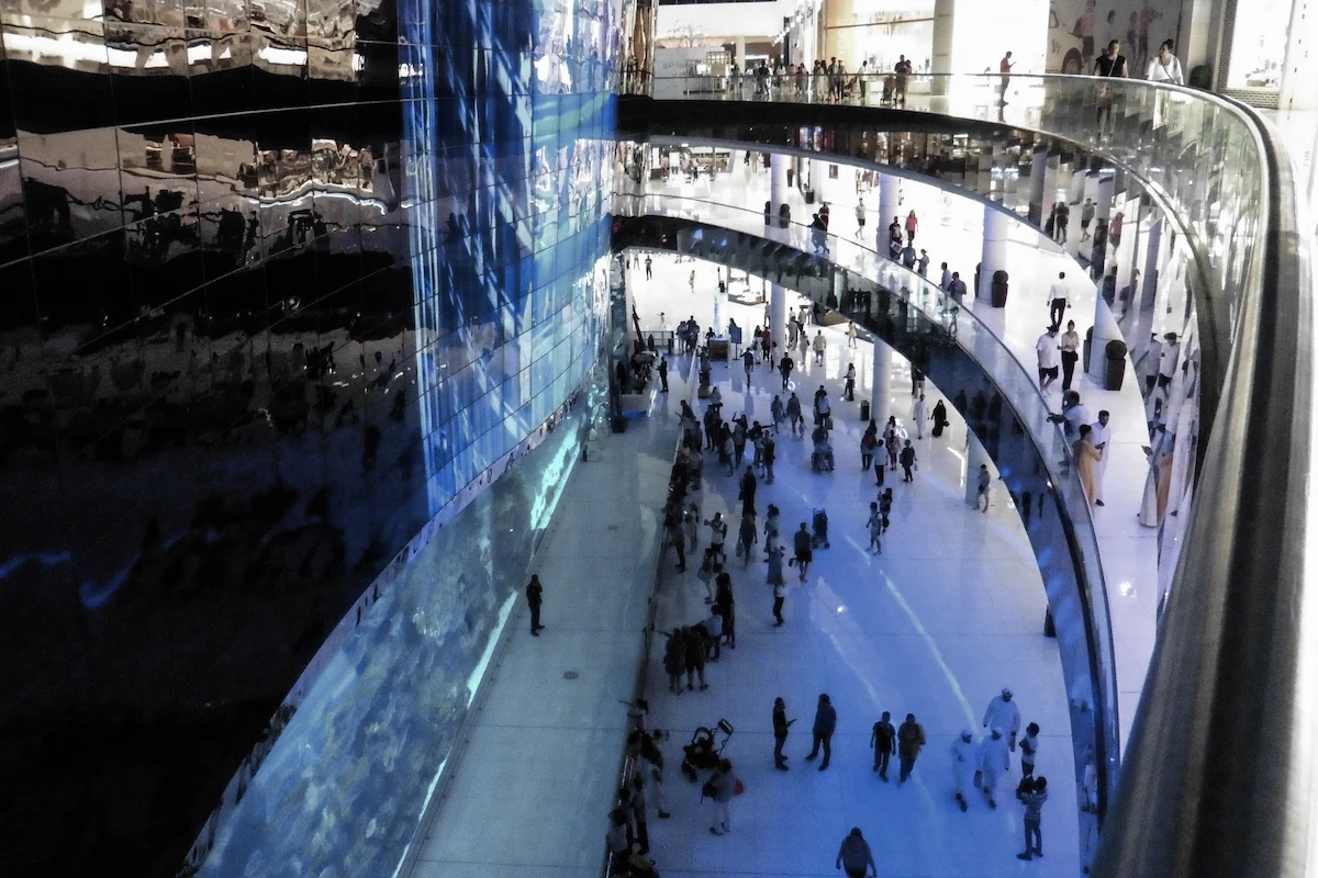 Aquarium Dubai Mall de Dubái