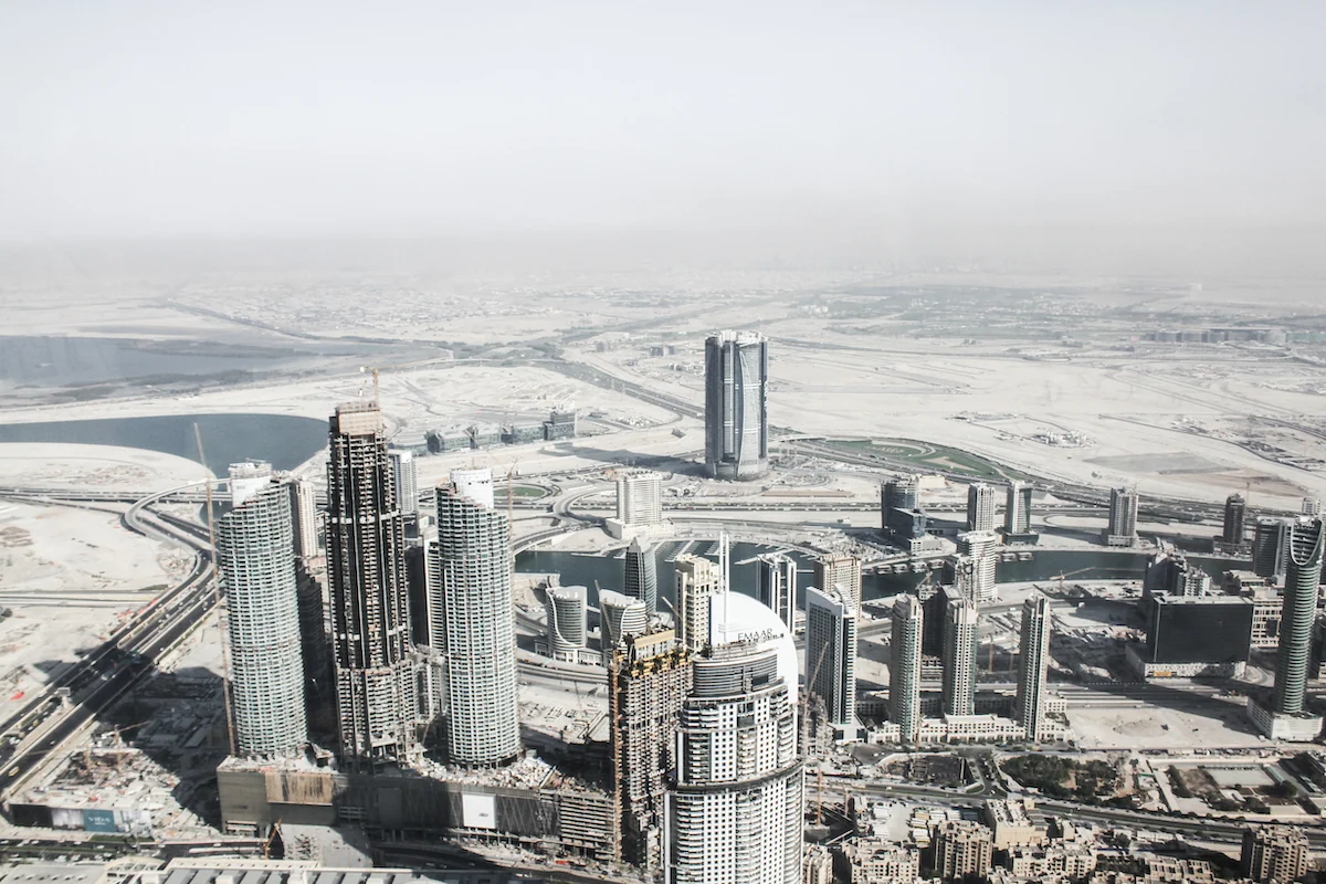 Vistas desde el Burj Khalifa, Dubái | Descubriendo el mundo con Anna 211