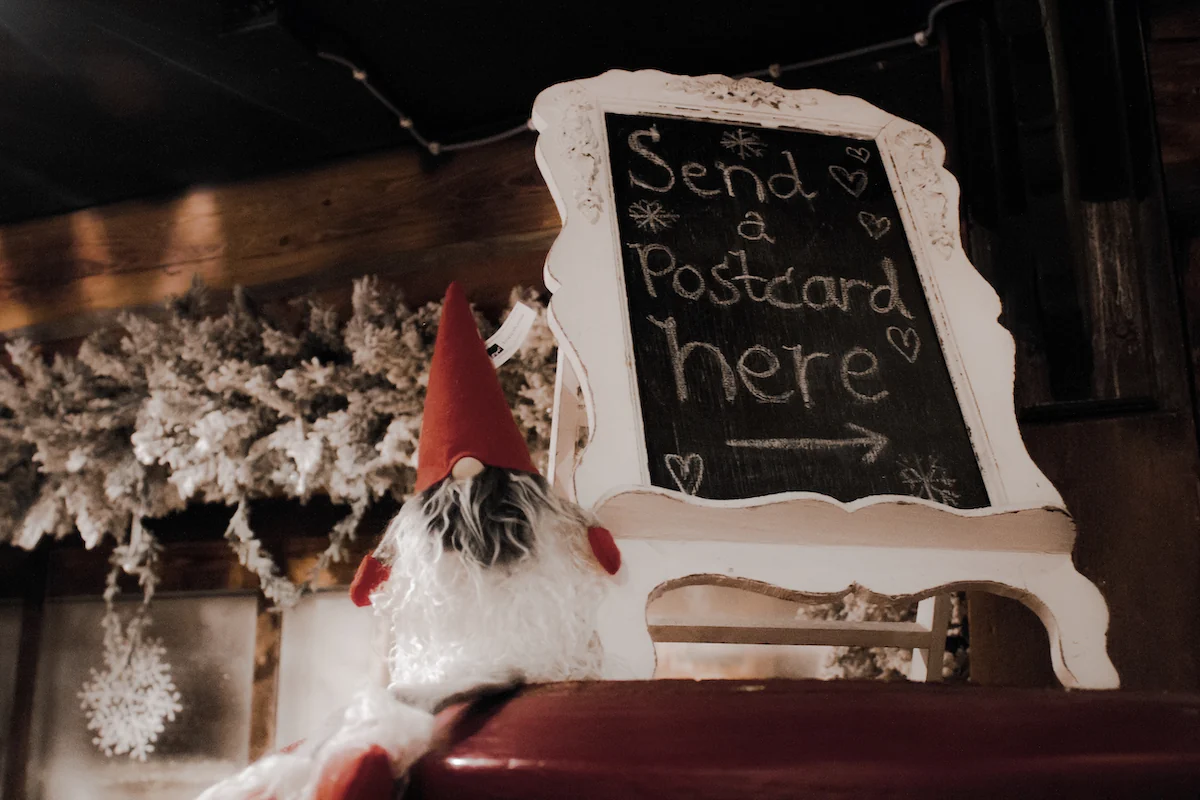 Oficina de Santa Claus en Santa Park, Rovaniemi, Finlandia