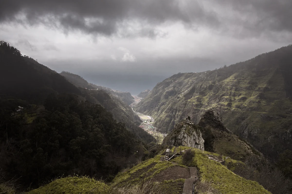 Mirador do Espigao en Madeira.