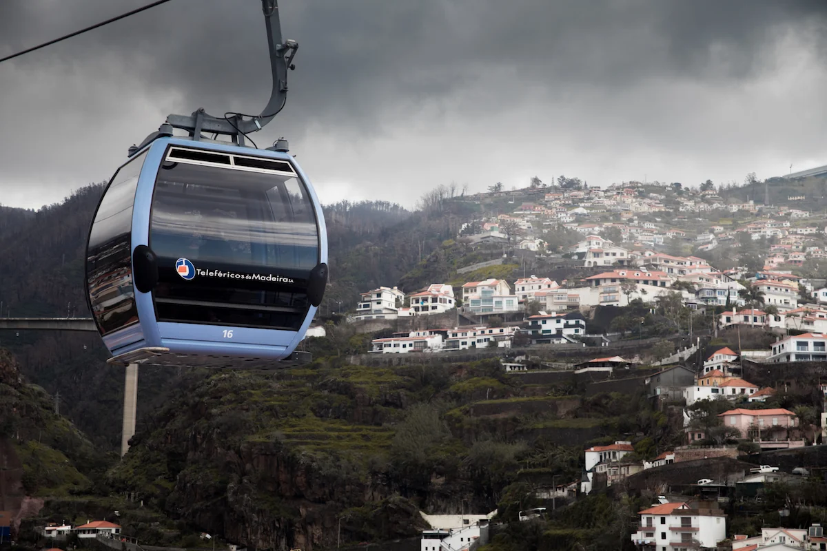 Funicular do Monte en Funchal.
