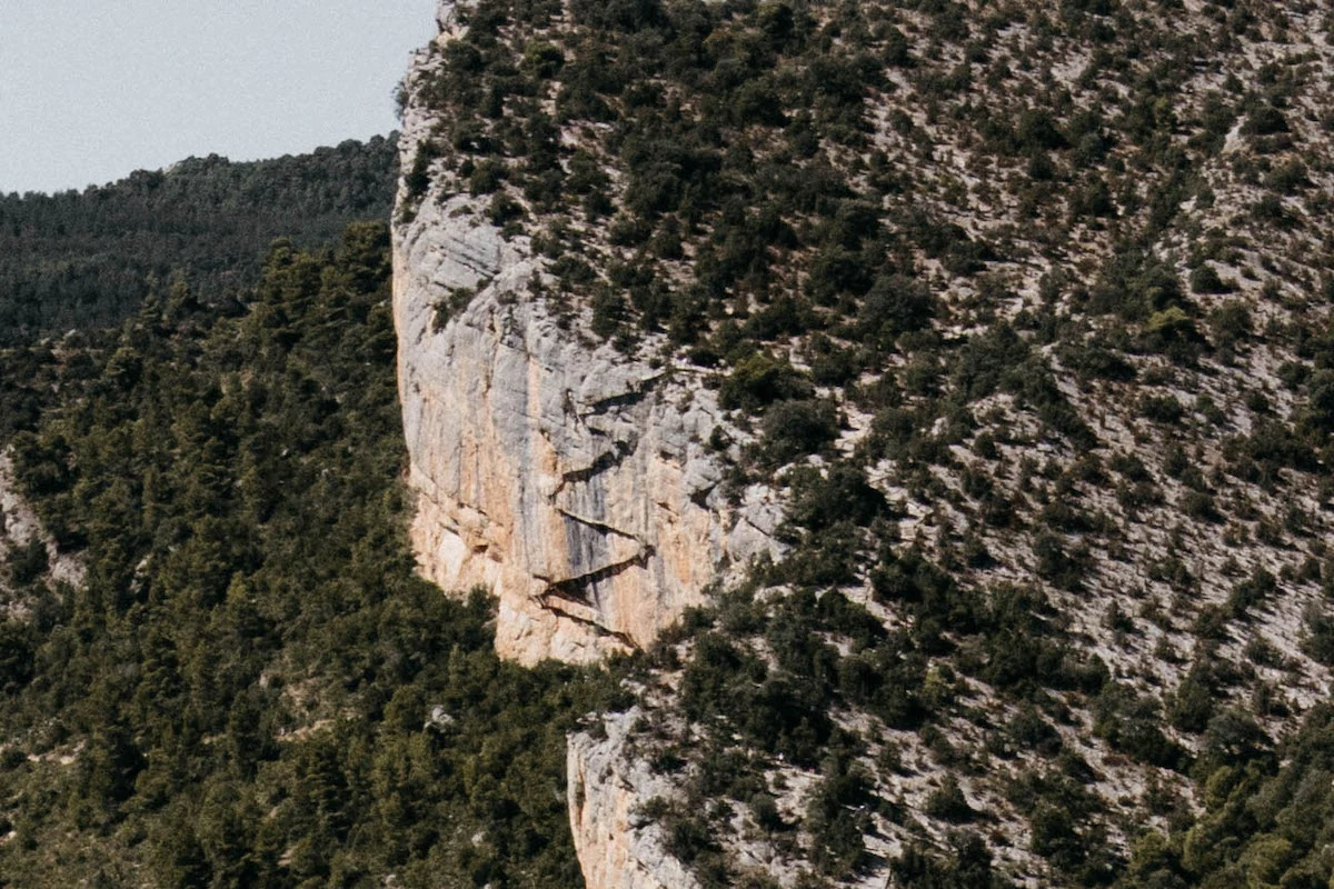 Pasarelas de Montfalcó en el Congost de Mont Rebei, Pallars Jussà
