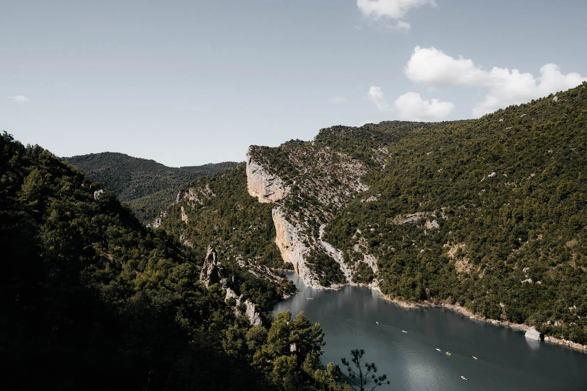 Congost de Mont Rebei en el Pallars Jussà